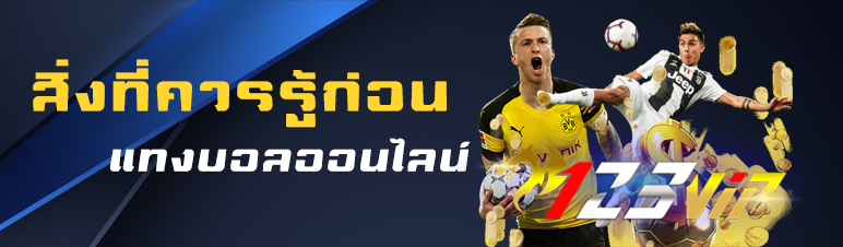 สิ่งที่ควรรู้ก่อนแทงบอลออนไลน์